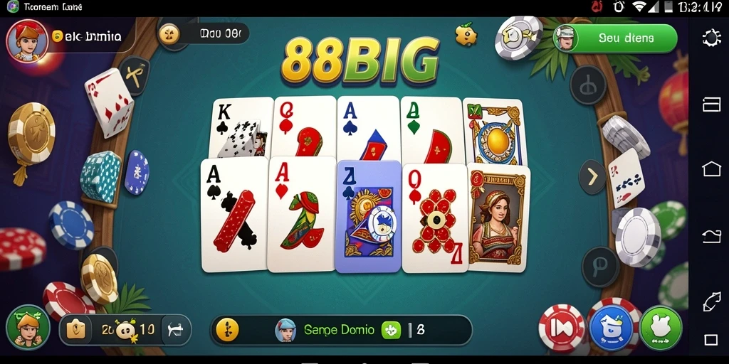 Tampilan gameplay menarik dari 88BIG di layar.