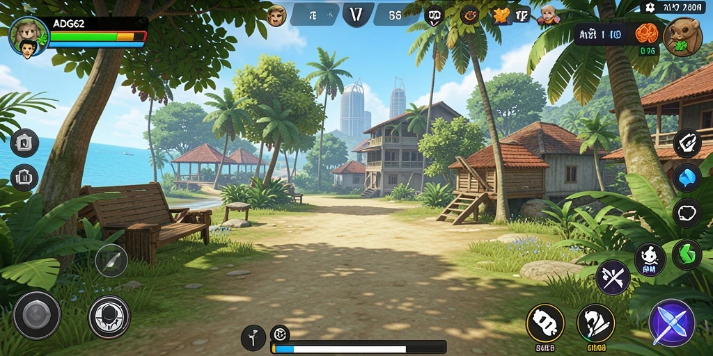 Tampilan menarik dari gameplay ADG62 yang menghibur.