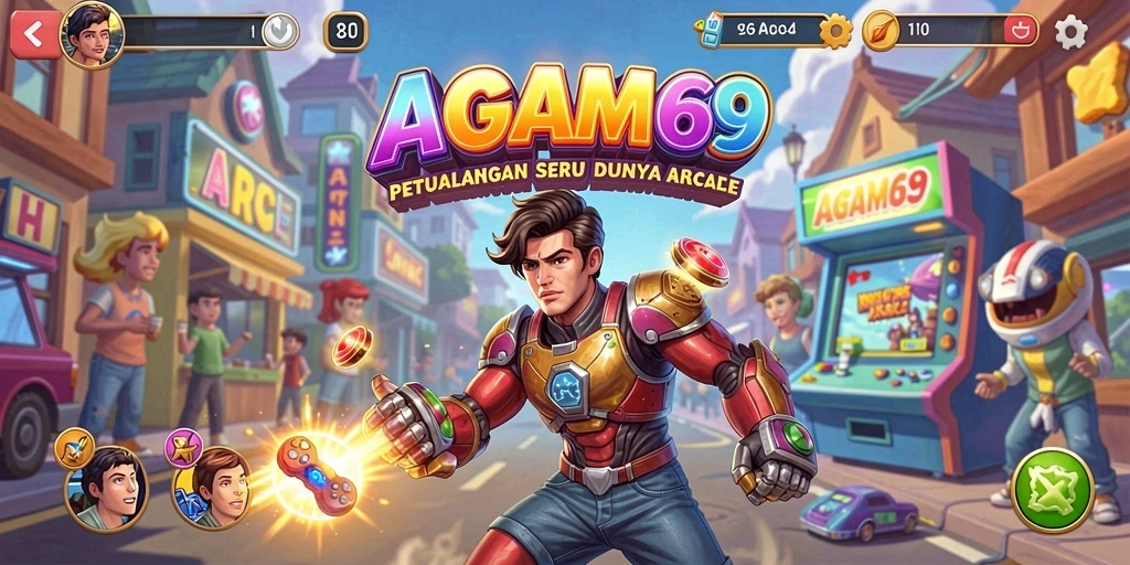 Tampilan gameplay seru dari AGAM69 dengan berbagai tantangan Arcade.
