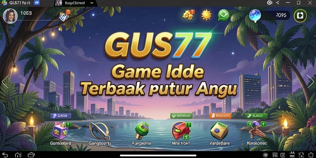 Tampilan gameplay GUS77 yang menarik dan interaktif.