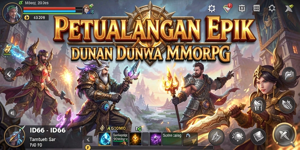 Tangkapan layar gameplay menunjukkan aksi pertarungan dalam <strong>ID66</strong> yang memukau.