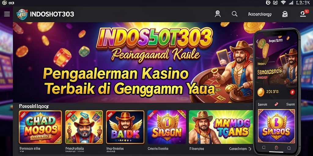 Tampilan gameplay mendebarkan dari aplikasi Kasino INDOSLOT303.