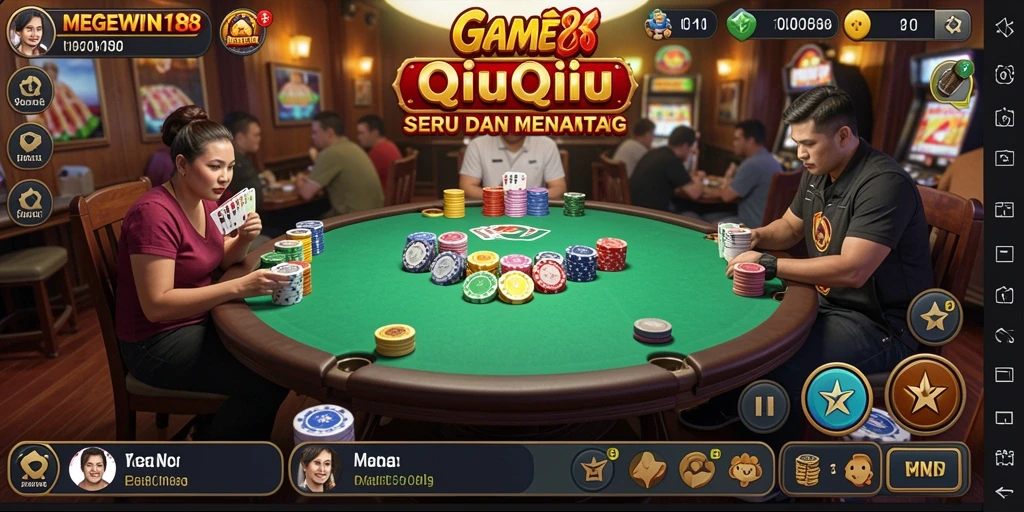 Tampilan gameplay seru dari MEGEWIN188.