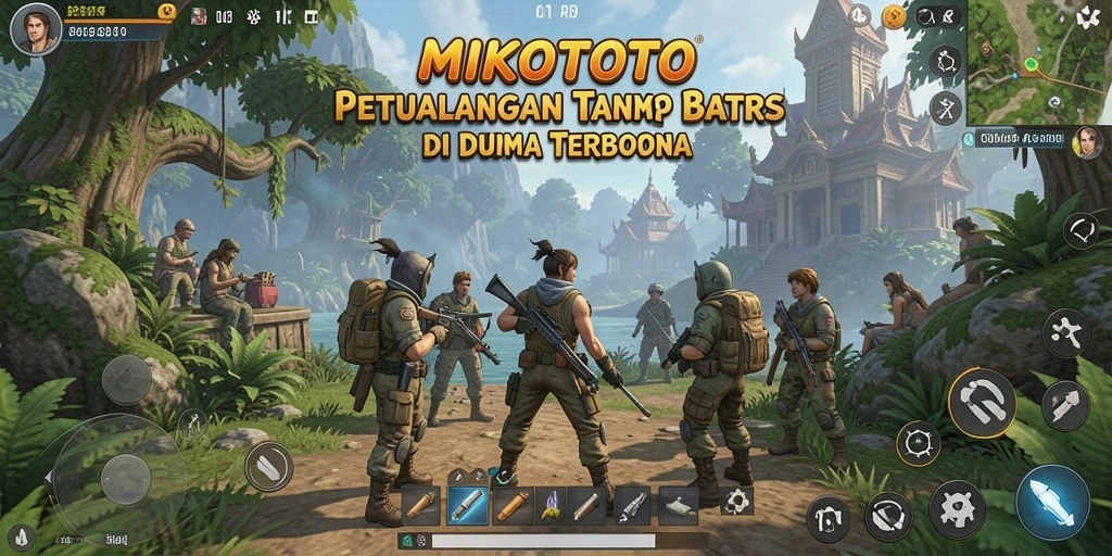 Tampilan menakjubkan dari gameplay Open World di MIKOTOTO.