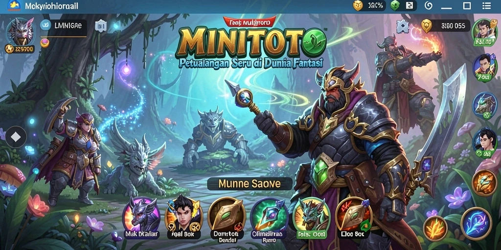 Tangkapan layar gameplay <strong>MINITOTO</strong> yang menampilkan petualangan seru.