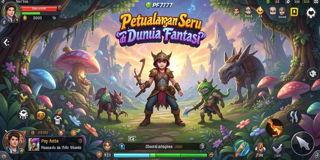 Tampilan gameplay PF777 yang menarik dalam petualangan seru.
