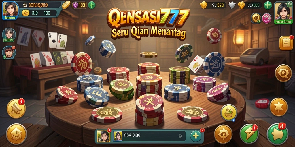 Screenshot SENSASI777 menampilkan gameplay seru QiuQiu yang menantang.
