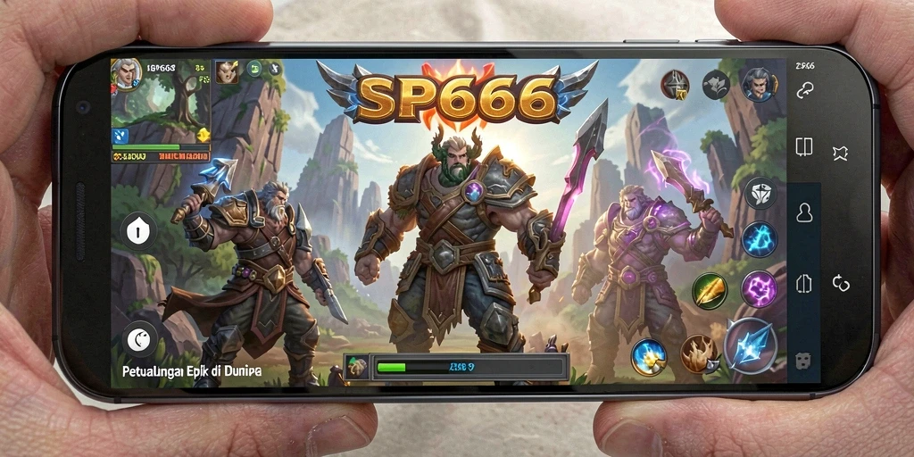 Gameplay menakjubkan dari SP666 dalam dunia ARPG.