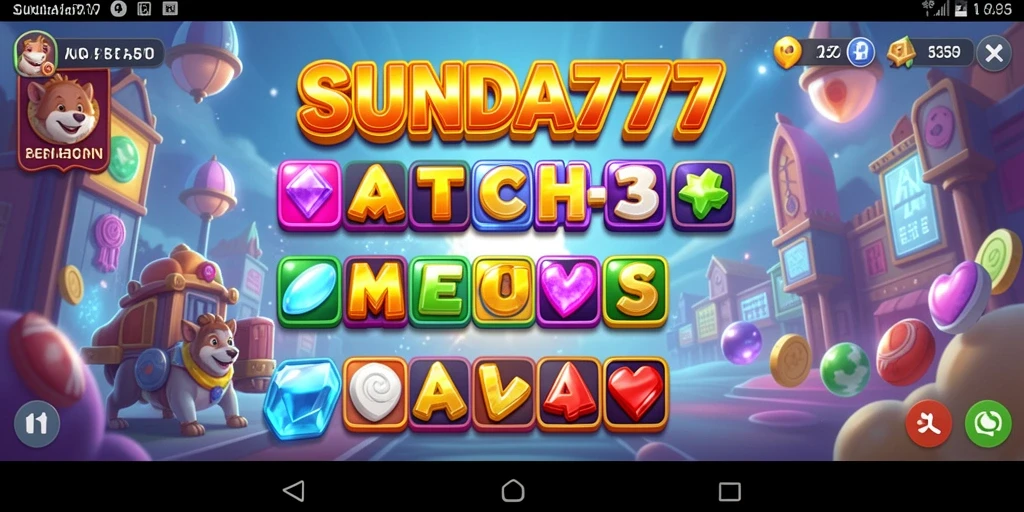 Tampilan gameplay SUNDA777 yang memikat dan penuh warna.