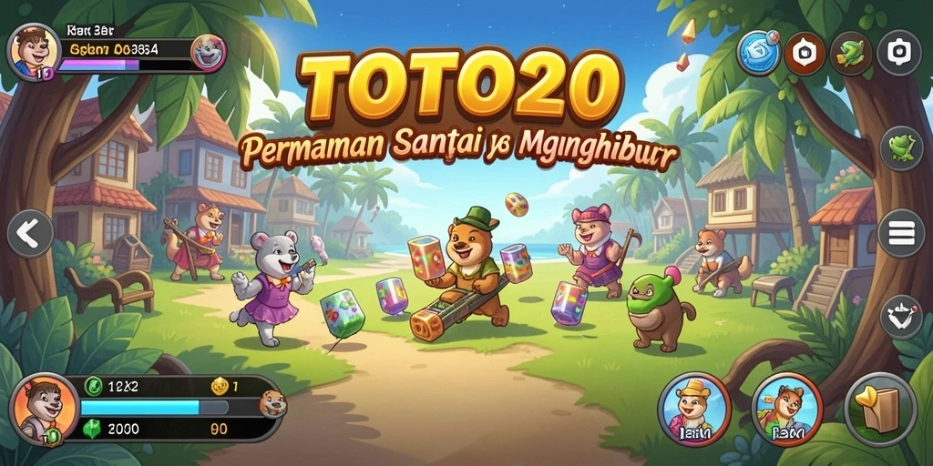 Screenshot gameplay TOTO20 yang menunjukkan keseruan saat bermain.