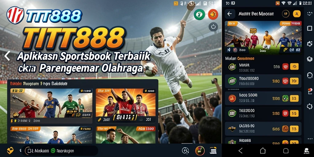 Tampilan utama TTT888 dengan berbagai pilihan taruhan olahraga.