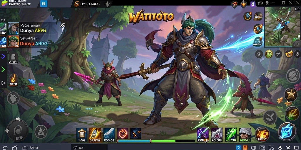 Gameplay seru di dunia <strong>WATITOTO</strong> yang menantang.